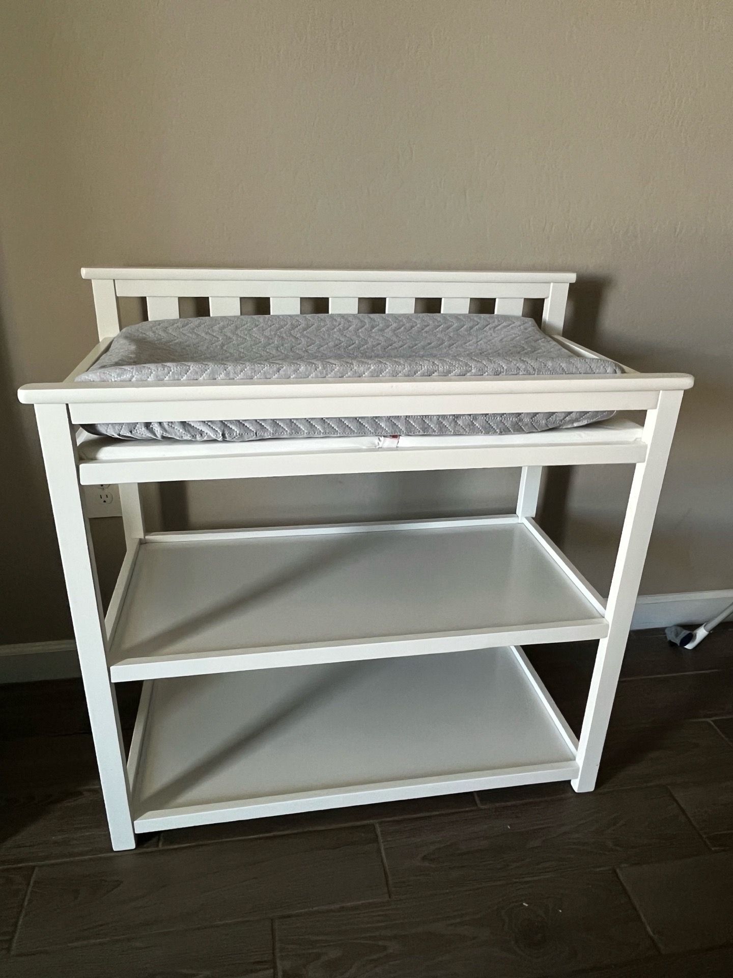 Baby changing table