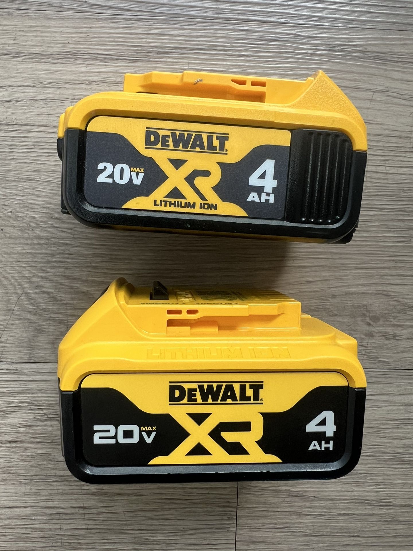 Dewalt 4.0 batteries $50 Each