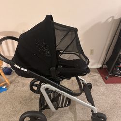 Maxi-Cosi Lila Modular All-in-One Stroller, Frequency Black, One Size