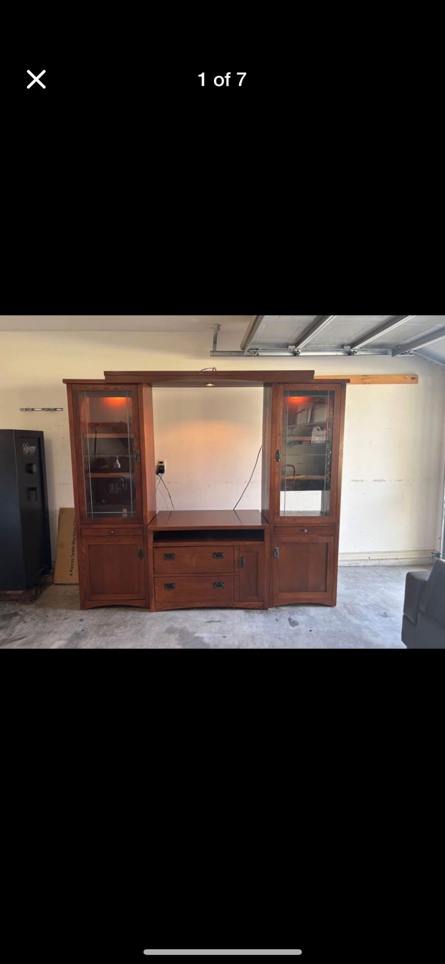 Wooden Entertainment Center