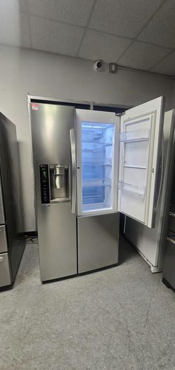 LG Side‑by‑Side Fridge – Stainless, Ice & Water