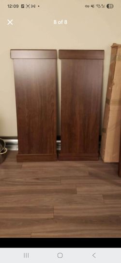 Twin wooden bed frame with slats