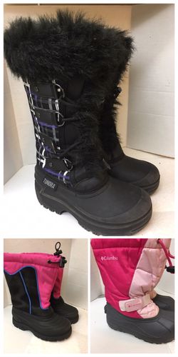 Girl toddler Size 13 snow boots