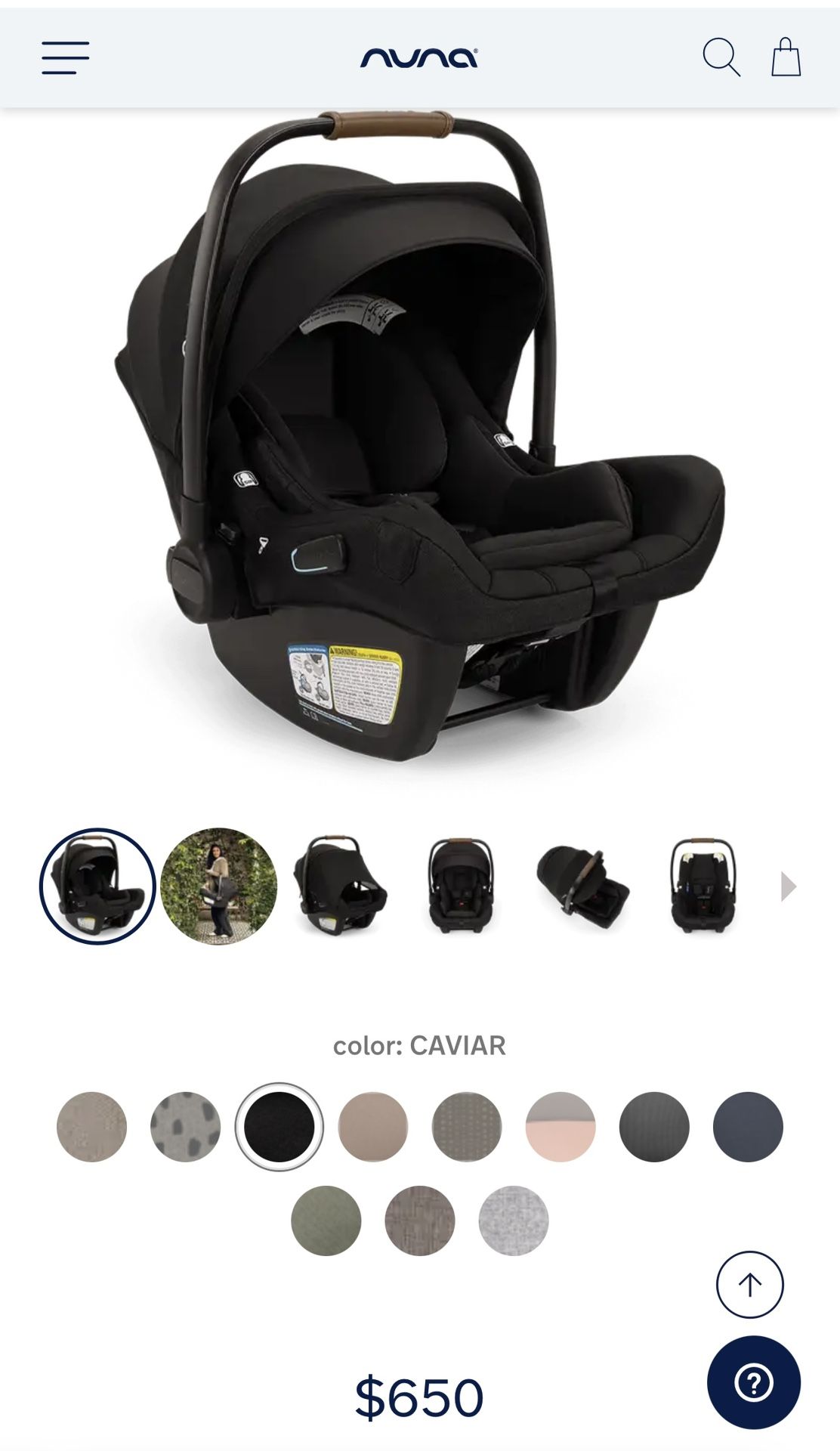 Nuna Car Seat With Base