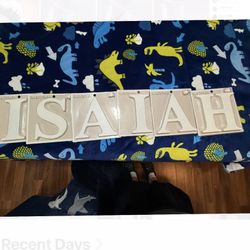 Wall Letters  “Isaiah”