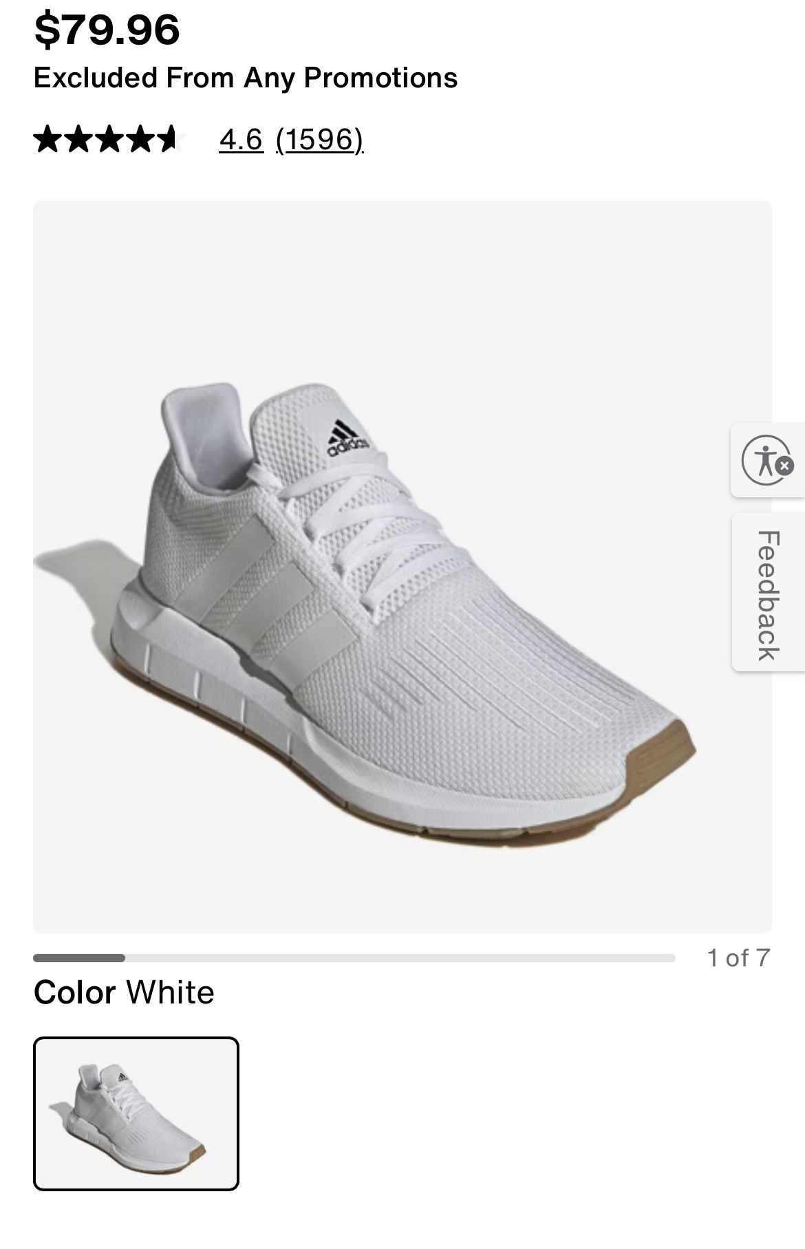 White Adidas trainers with gum sole #sneakers (unisex)