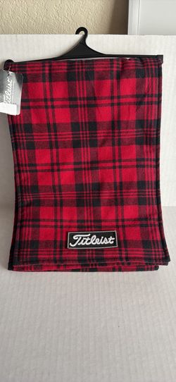 Titleist Plaid Scarf
