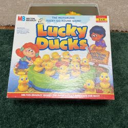 Lucky ducks Board Game Like New  Preschool Kids Game 