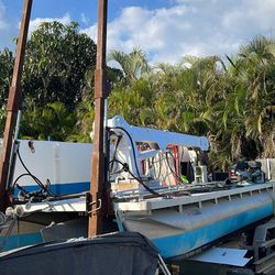 Work Barge Aluminum Tritoon