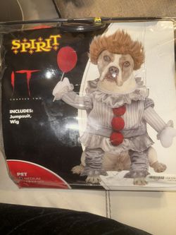 It Dog Halloween costume size medium