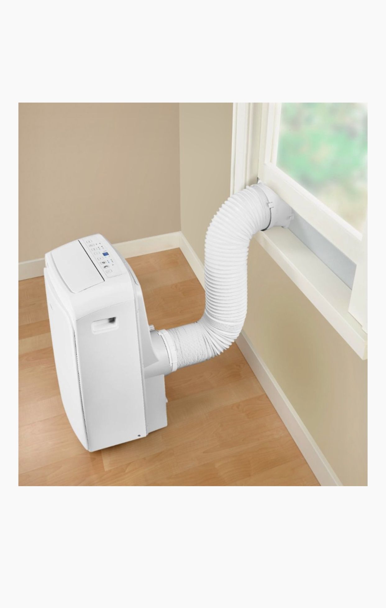 Insigniaâ„¢ - 250 Sq. Ft. Portable Air Conditioner - White