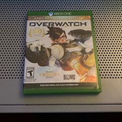 Xbox 1 Overwatch