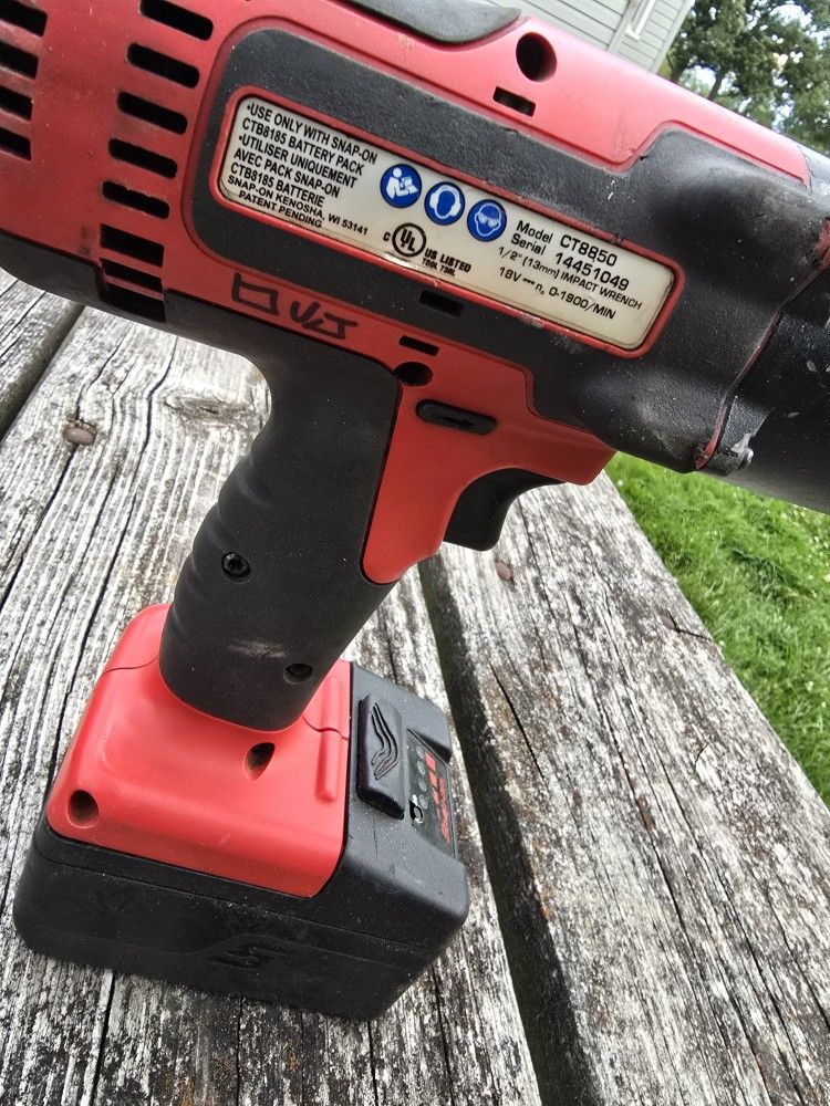 Snap On 1/2 Inch Gun
