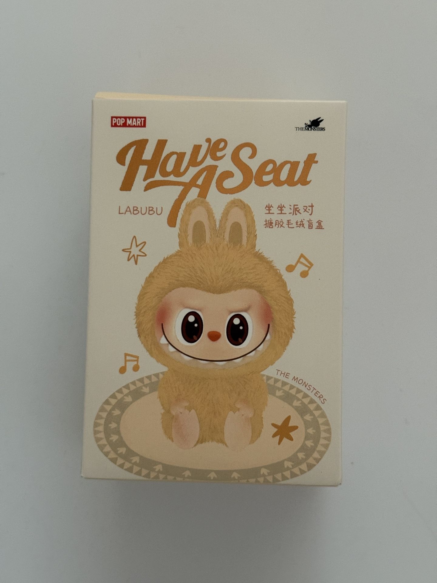 Labubu Hehe Have A Seat The Monsters Vinyl Face Blind Box
