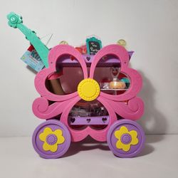 Kid Connection Flower Tea Cart Play Set, 45 Pieces, Toddler Toys
