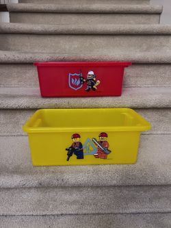 Legos Storage Containers — Buy 1 Or Both