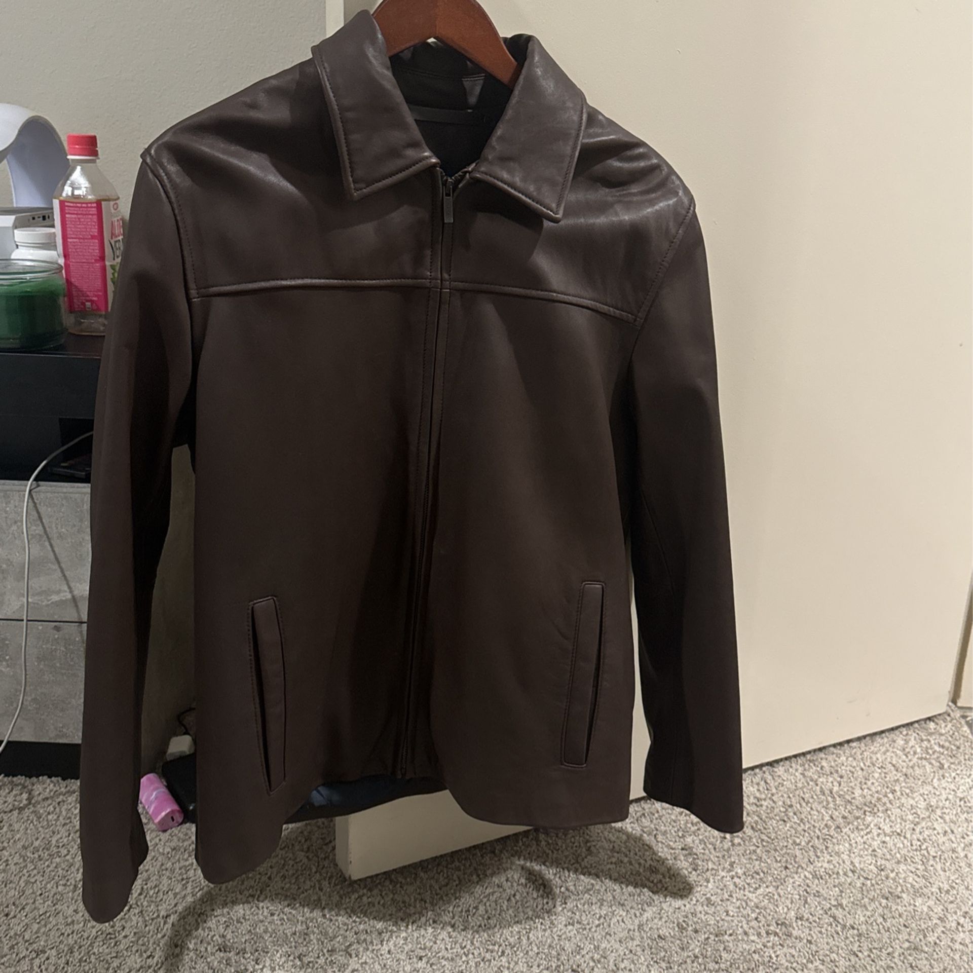 Cole Haan Leather jacket Size M