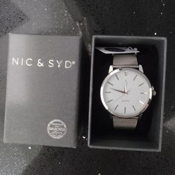Nic & Sid Swarovski Crystal Watch (Brand New)