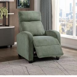 Lexicon Corduroy Pushback Recliner Chair 