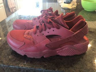 Nike Air Huarache sz 12 Red & Black