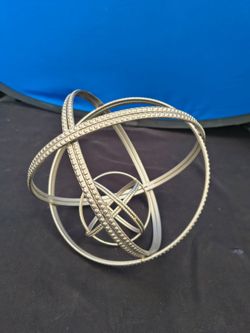 Metal Sphere Inside A Sphere Sculpture