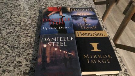 4 Danielle Steele hardback books for $20