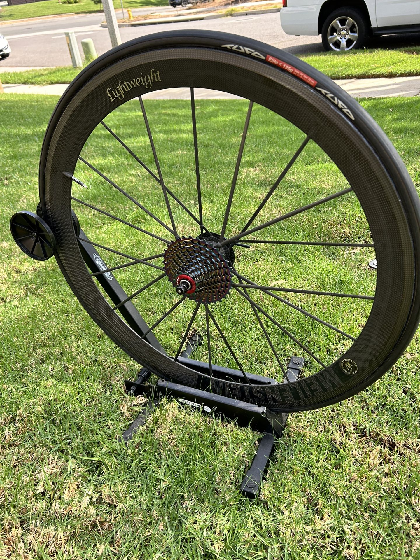 Lightweight Meilenstein Schwarz Edition Tubular Wheelset