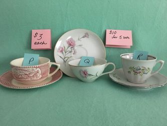 Vintage teacup cup -n- saucer
