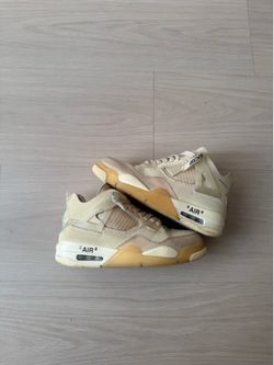 Jordan 4 off white sail women’s size 5.5