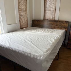Queen Size Mattress With Bed Frame