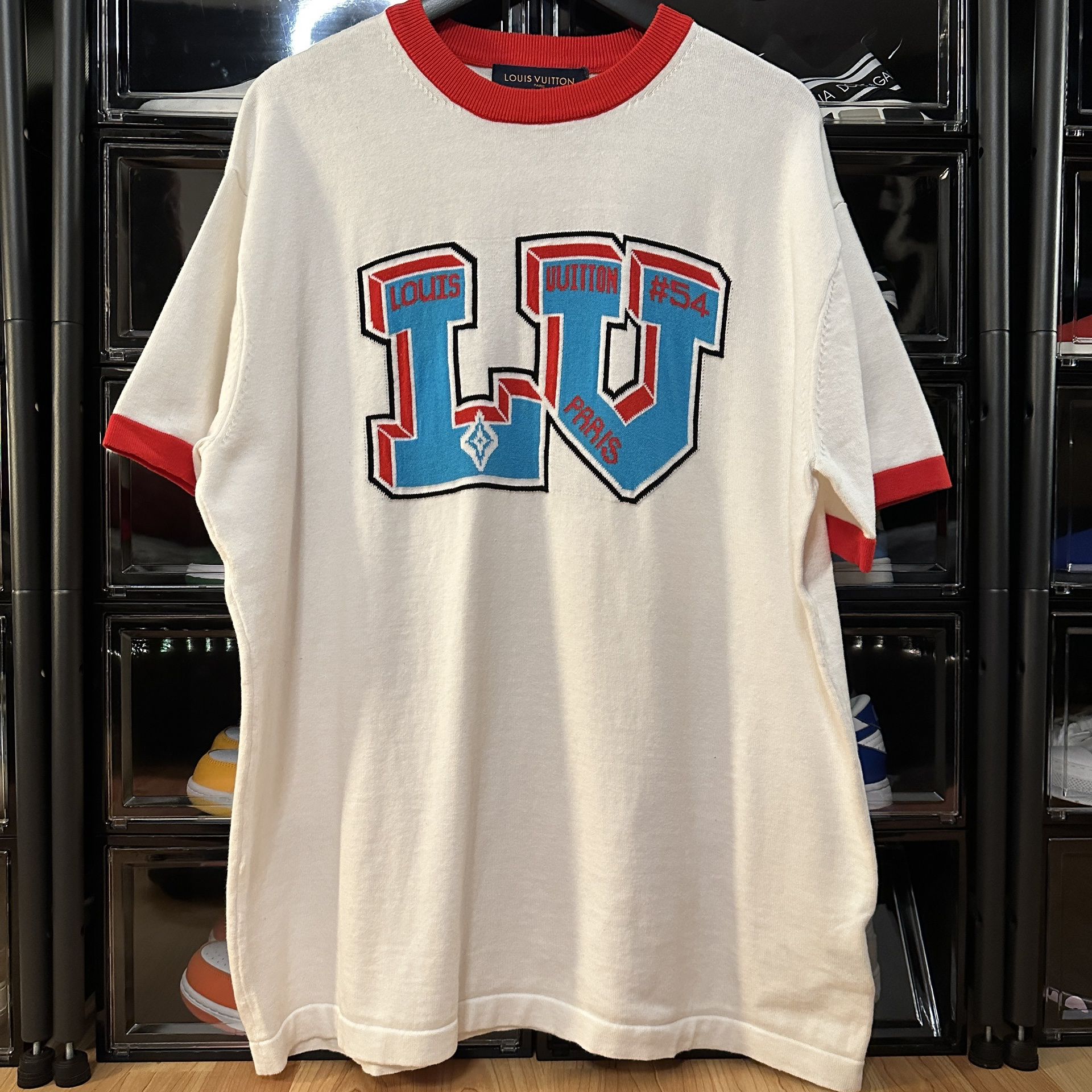 Lv Shirt Men Size Large White for Sale in Medley, FL - OfferUp