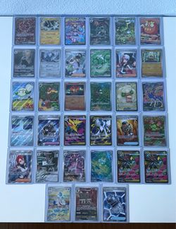 NM Pokemon Card Collection (Special Illustration Rares, Illustration Rares, Attack Rares, Ultra Rares, Promos, and Master Ball Holos)