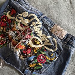 Ed Hardy Vintage Skirt Y2K