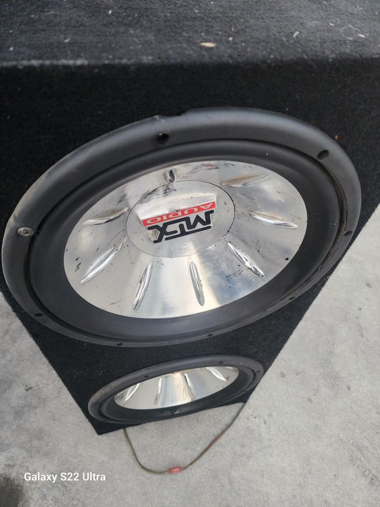 12 Mtx Subwoofers