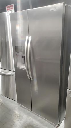 KitchenAid Side By Side Stainless Steel Refrigerator Fridge
