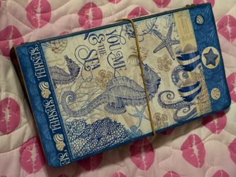 Vintage paper binded notebook