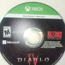 DIABLO 4 XBOX ONE SERIES X OR REGULAR 