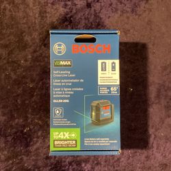 🧰🛠BOSCH 65ft. Dual Power Green Beam Self-Leveling Cross-Line Laser Level-NEW!-$110!🧰🛠 