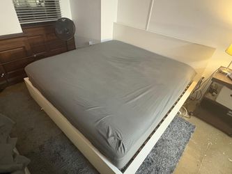 Bed (frame and mattress)