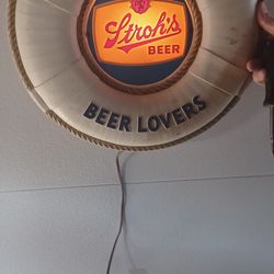 STROH'S BAR LIGHT