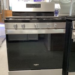 Whirlpool Stainless steel Gas (Range/Stove) 29 7/8 Model WFG505M0MS - A-00003267