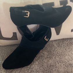 #boots #womens #black #size 10 #ankle Boot #high Heel
