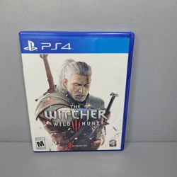 PS4 The Witcher Wild Hunt III