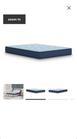 New Full Size 10 Inch Medium Hybrid Mattress With Cut In It **read Description**
