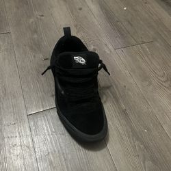 All Black  New School Vans