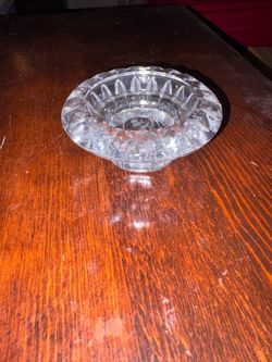 Vintage Crystal Candle Holder