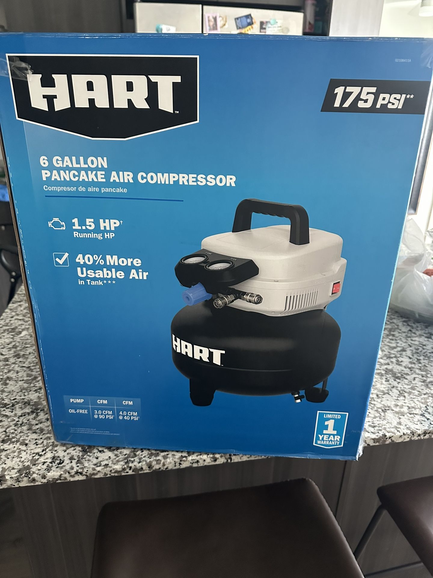 6G Pancake air Compressor