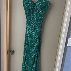 Sequin Long Dress 