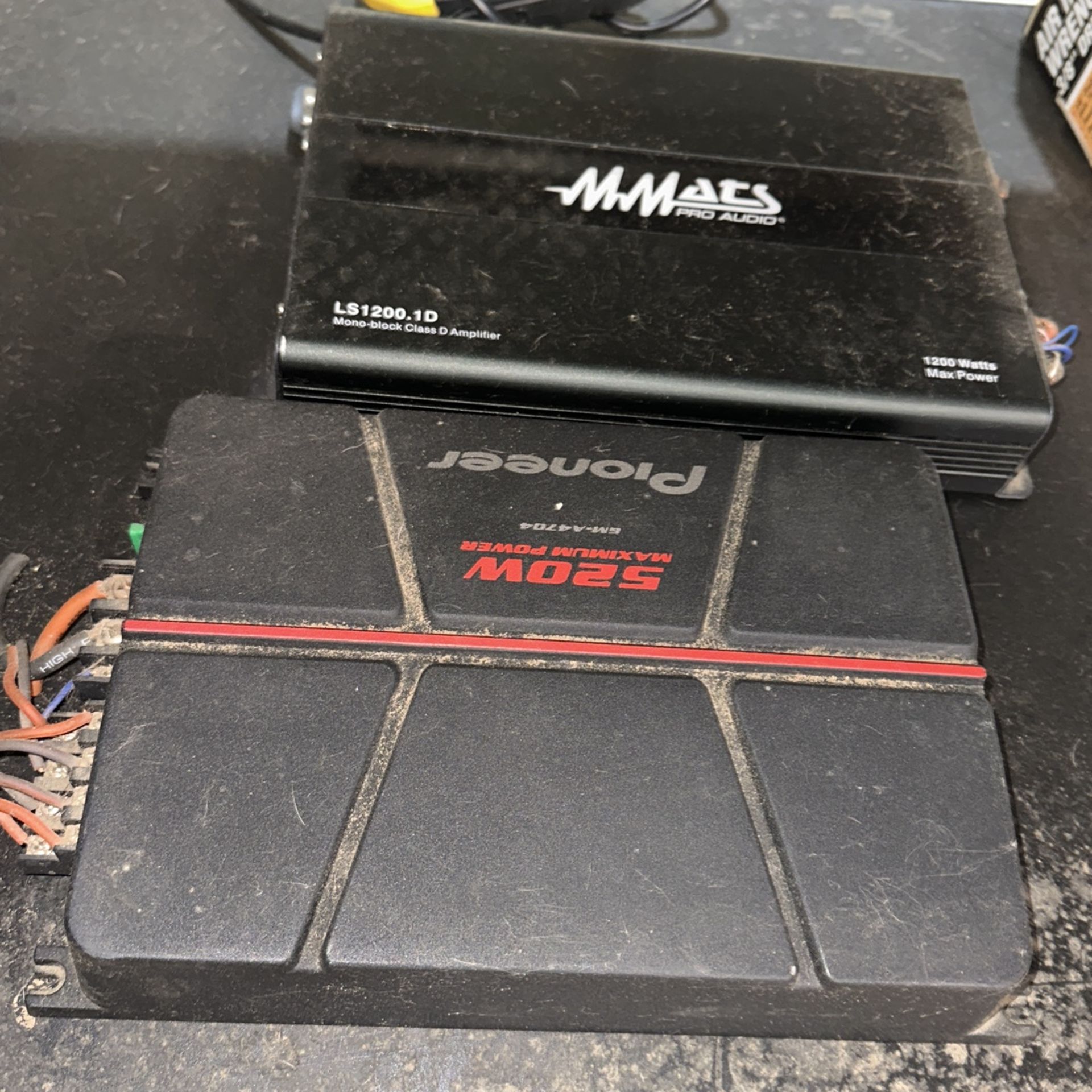 Pioneer And Matts Amplifiers