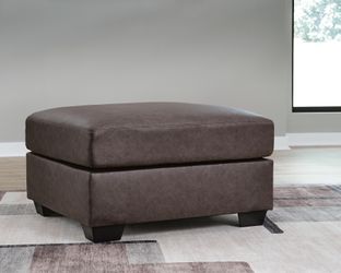 Whitlock Umber Oversized Accent Ottoman